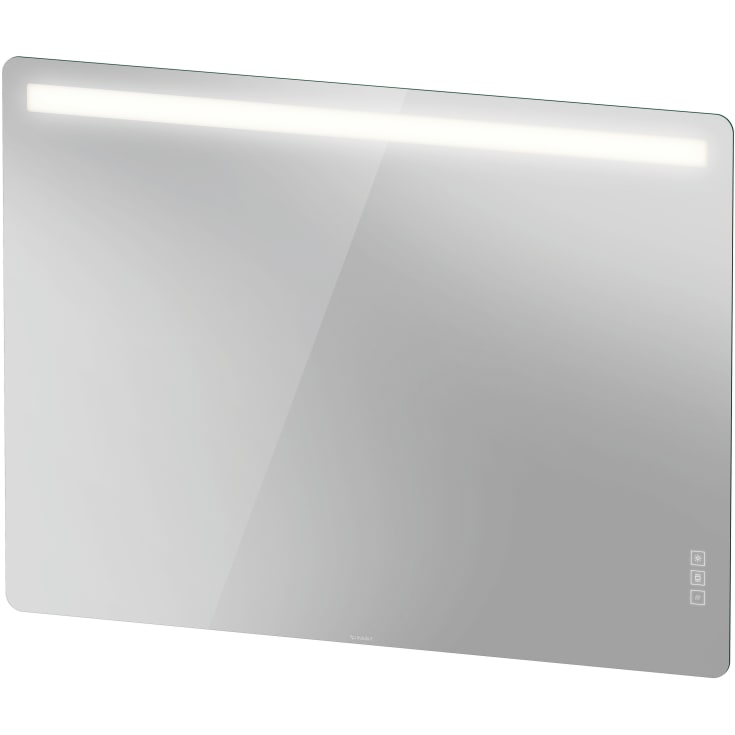 Duravit Luv spejl med lys, dæmpbar, dugfri, 160x120 cm