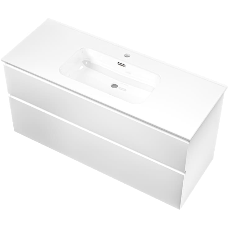 Sanibell Proline møbelpakke, 121x46,8 cm, matt hvit