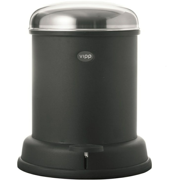 Vipp 14 søppelbøtte, 8 liter, pedal, sort