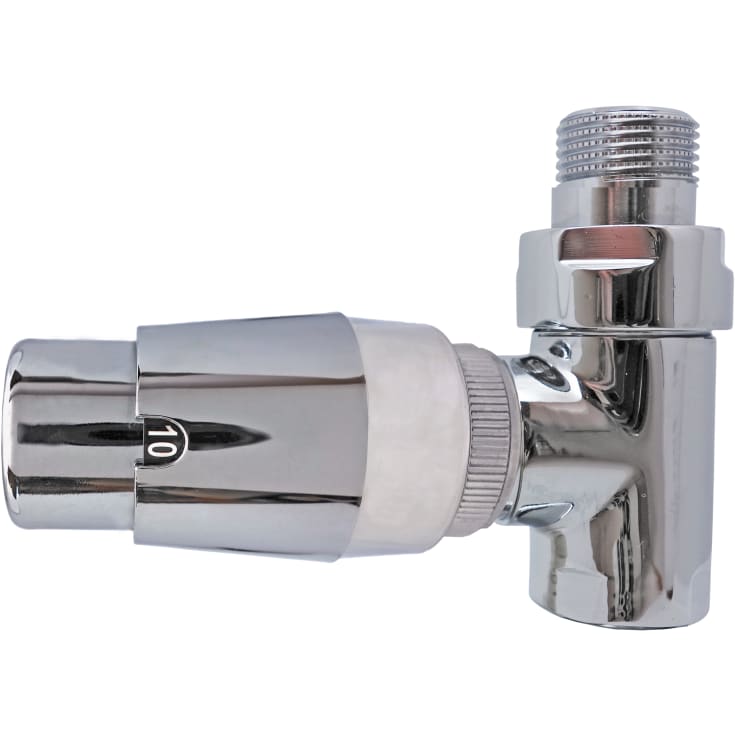 Kriss Cylinder ventilsæt, højre, krom