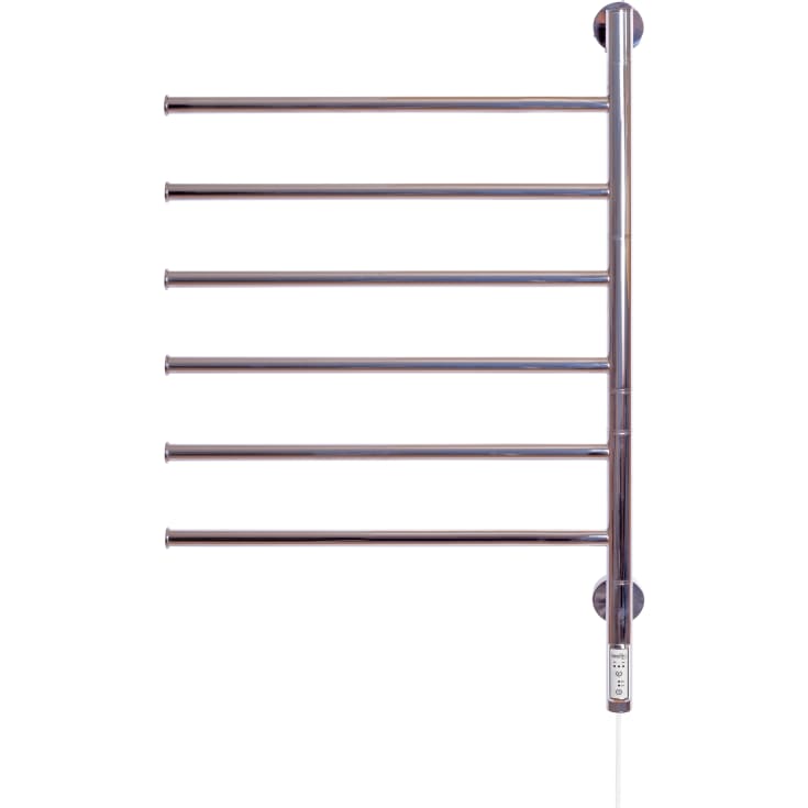 Kriss Tinto håndklædetørrer, el, 55x83 cm, poleret rustfrit stål