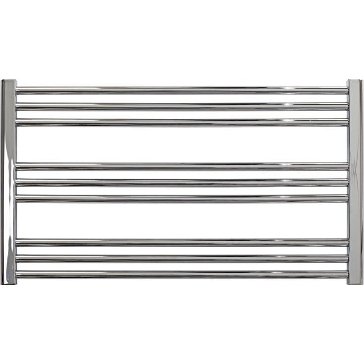 Kriss Space håndklædetørrer, kombi, 51x90 cm, krom