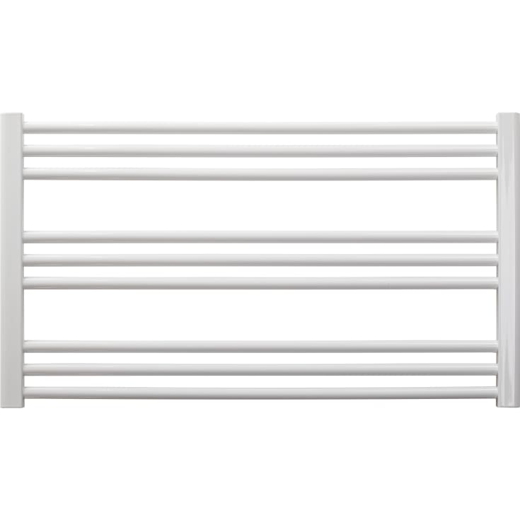 Kriss Space håndklædetørrer, kombi, 51x90 cm, hvid