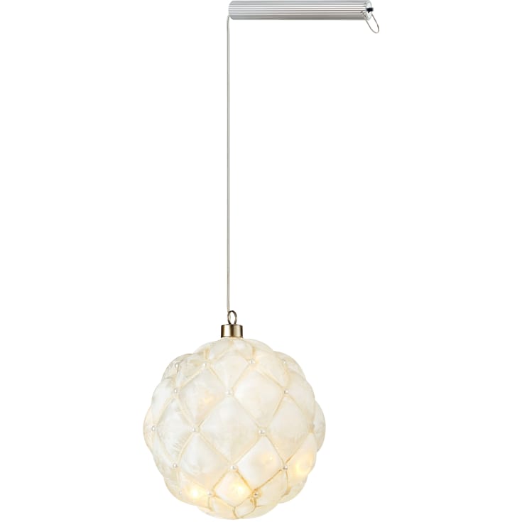 8 stk Markslöjd Pearl LED julependel, rund