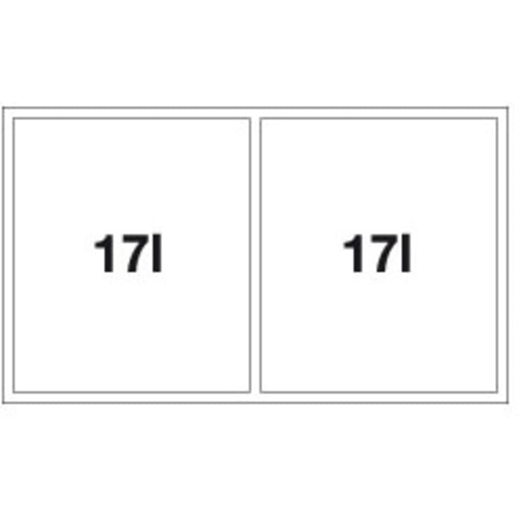 Blanco Select II 60/2 Compact affaldssystem, 34 liter, sort