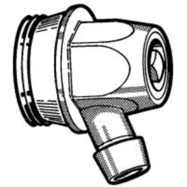 SIMPLEX AFTAPVENTIL 1/2" KROM