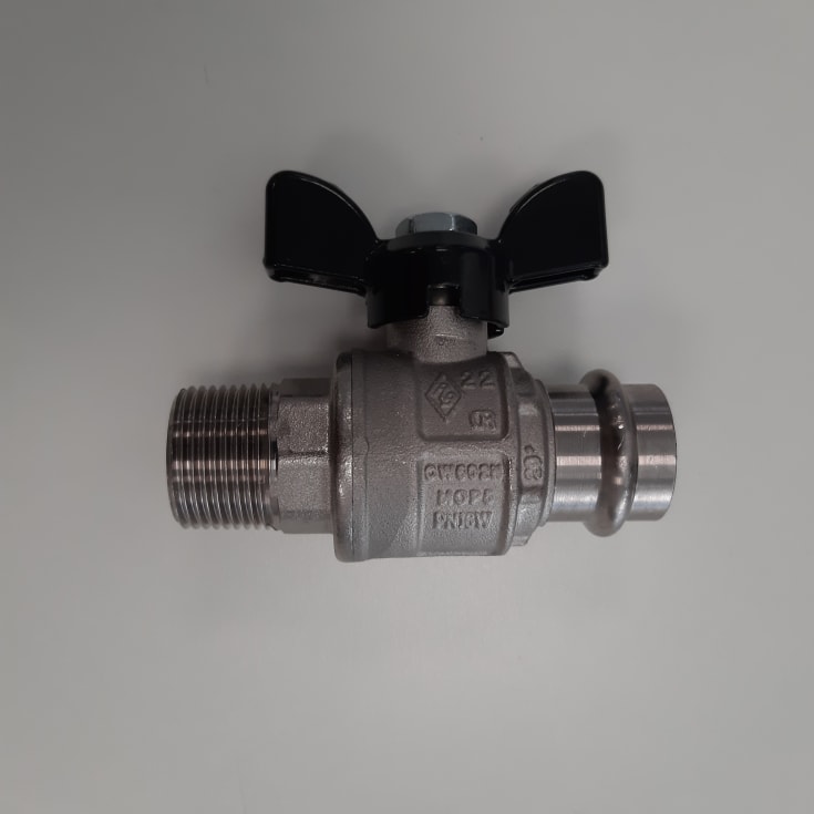 Bonomi preskuglehane Tgreb 22X3/4 TEA Nippel