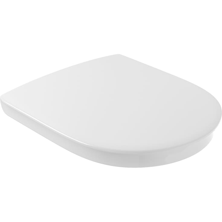 Villeroy & Boch ViCare toalettsits, soft close, avtagbar, vit