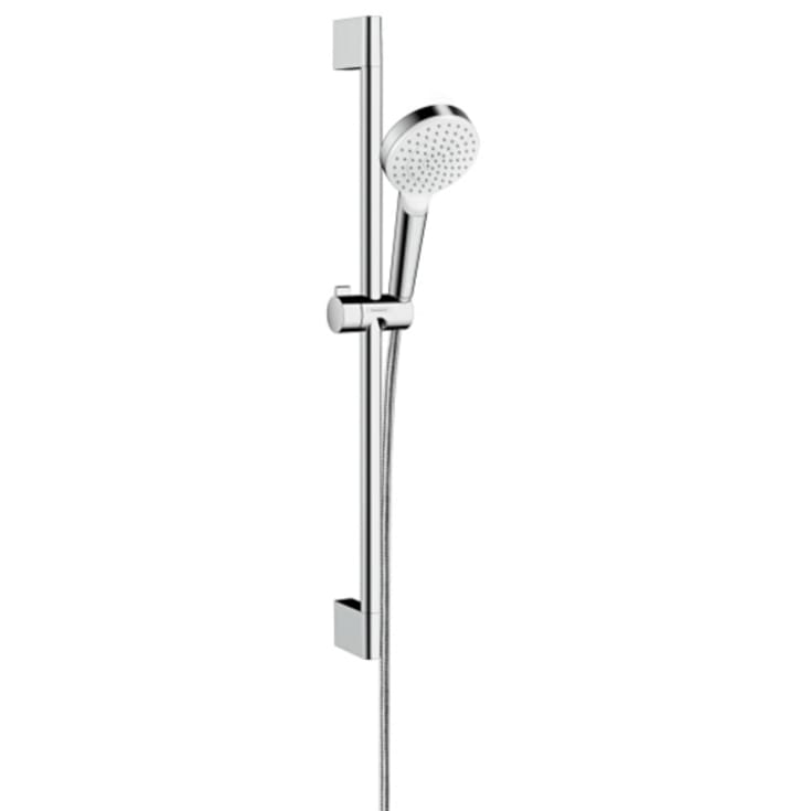 Hansgrohe Crometta brusesæt, vandbesparende krom/hvid