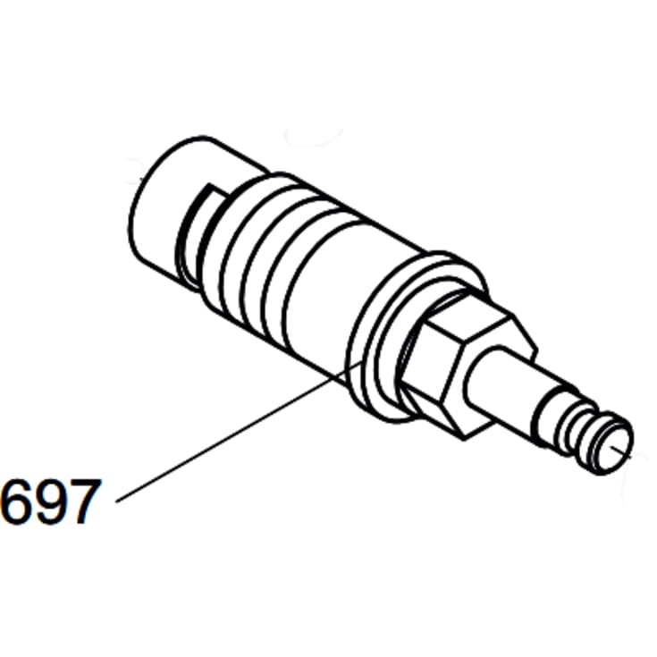 Vola ventil VR697K - venstre