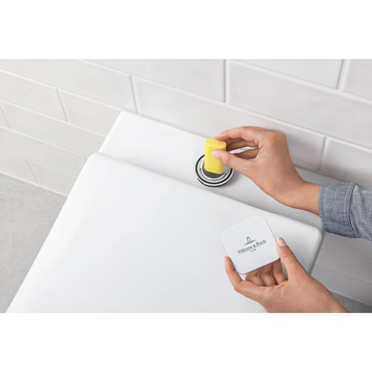 Villeroy & Boch Subway 2.0 ViFresh vegghengt toalett, uten spylekant, med CeramicPlus, hvit