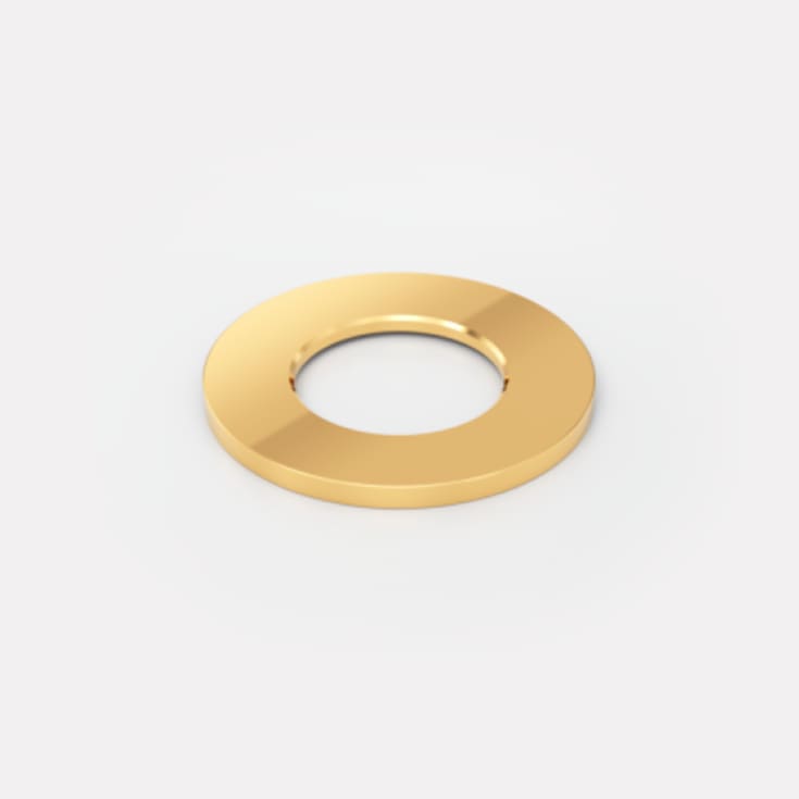 Quooker såpedispenser rosett, messing