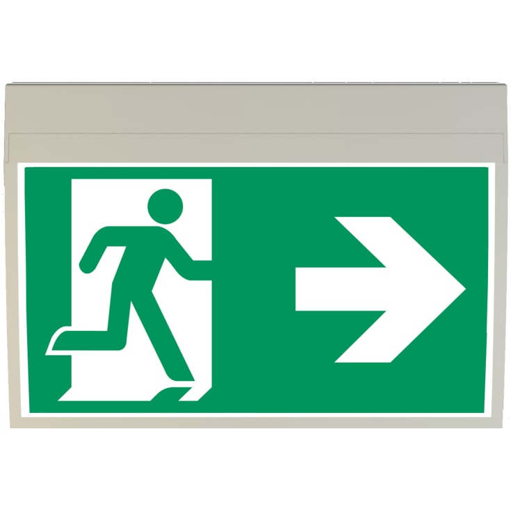 Flugtvejsarmatur Multiled KMU003-AT med piktogram