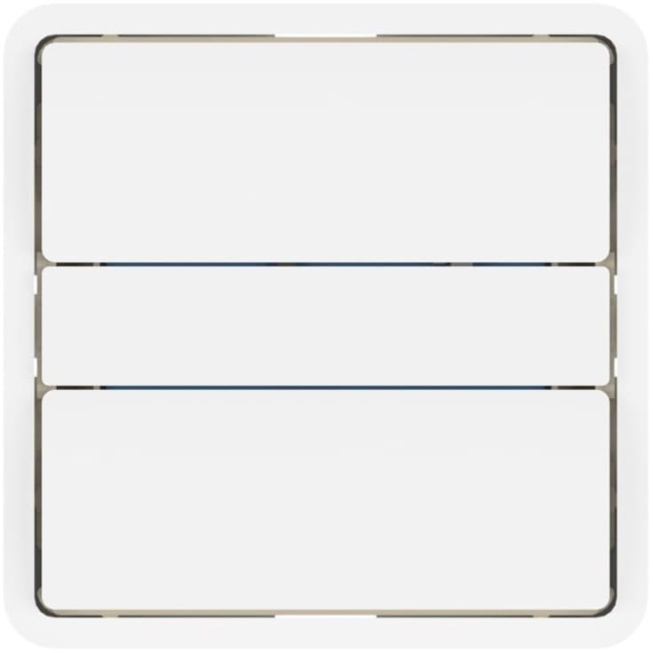 LAB3D Zigbee lysdæmper, tænd/sluk, uden symboler, hvid