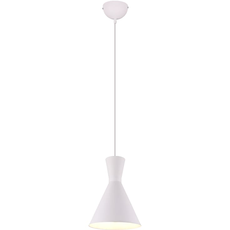 Trio Lighting Enzo pendellampa, vit