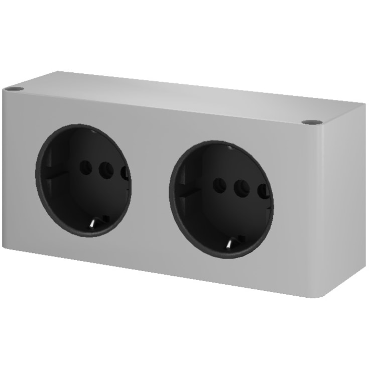 Sanibell Proline strømuttak, dobbel