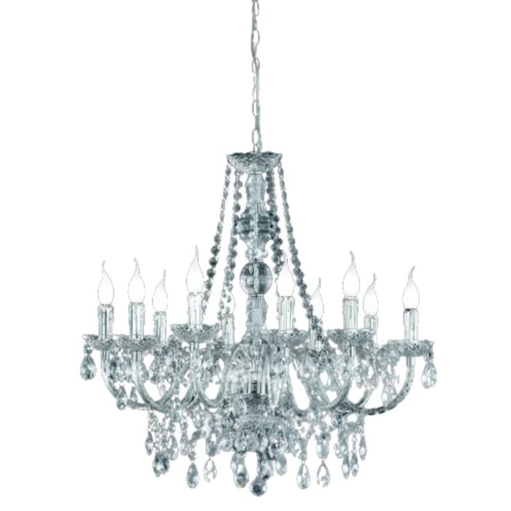 Trio Lighting Lüster lysekrone, 10 arme, klar