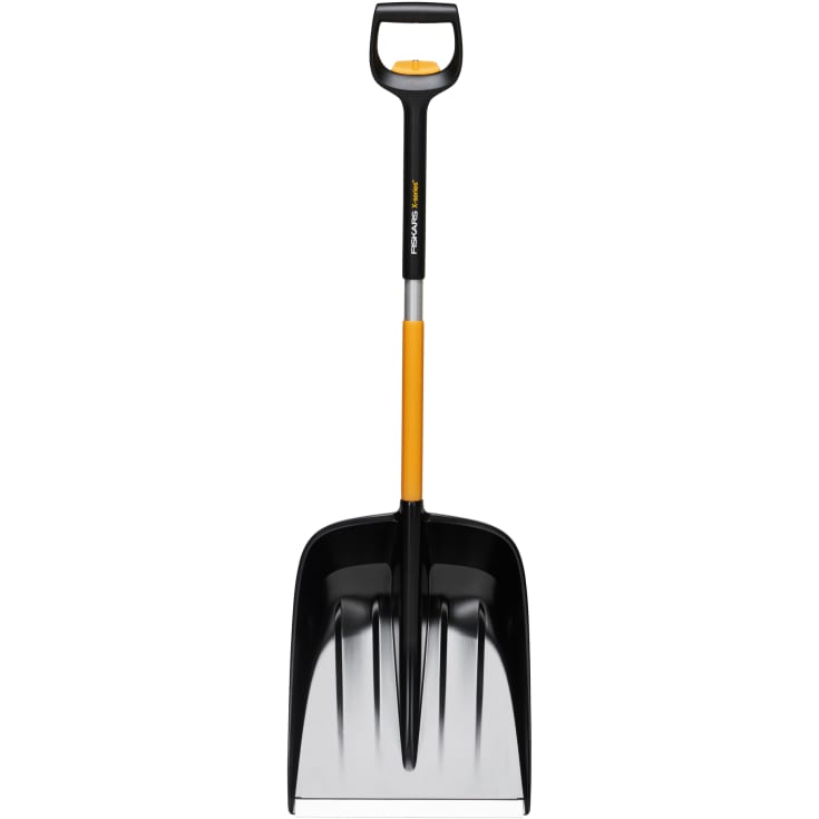 Fiskars X-series snøskuffe, teleskopisk håndtak