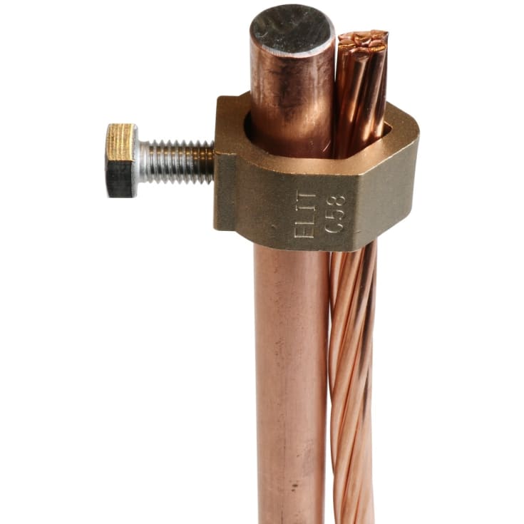 Schneider Elit C58 jordspydsklemme til 5/8" spyd, 6-50 mm²