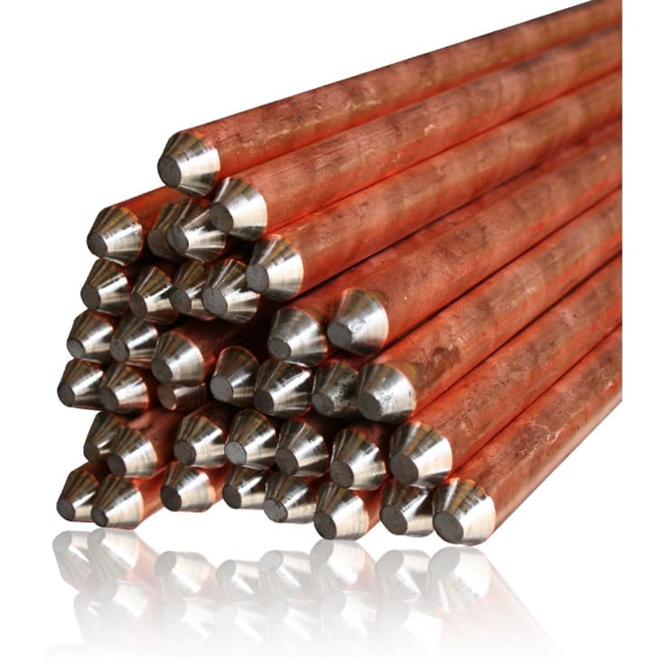 Schneider Elit jordspyd 5/8" Ø14,2 mm, kobber, 2 m