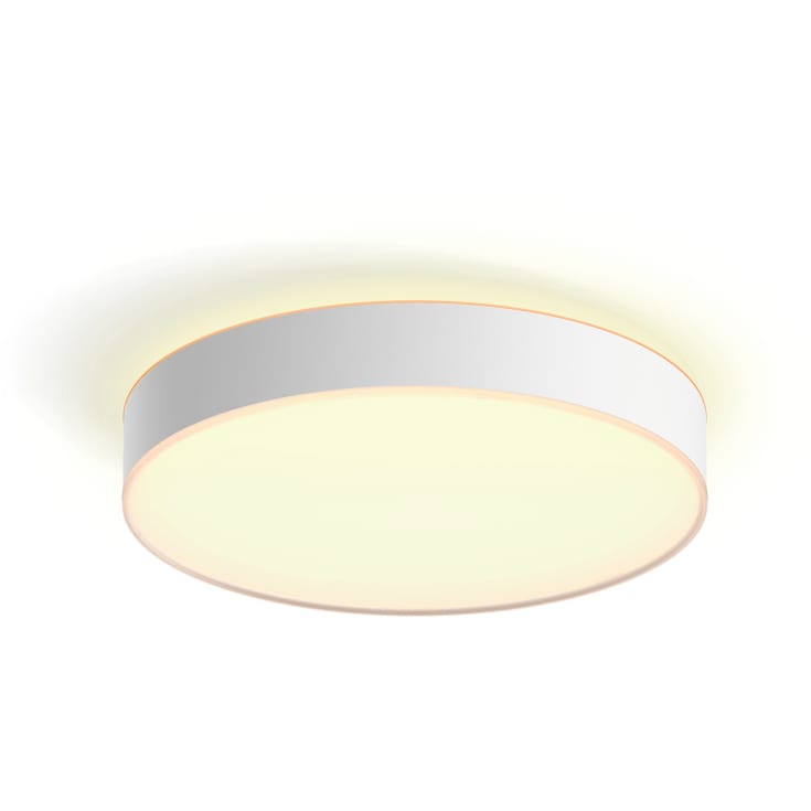 Philips Hue Enrave plafond, vit, Ø42 cm
