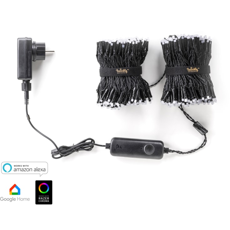 Twinkly Strings lyskæde 48 meter med 600 lys i farver