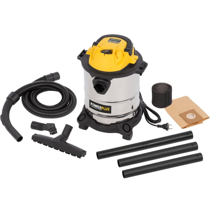 PowerPlus våt-/torrsugare, 15 liter, 1000W