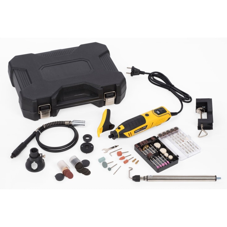 PowerPlus multiverktøy 230V, 126 deler