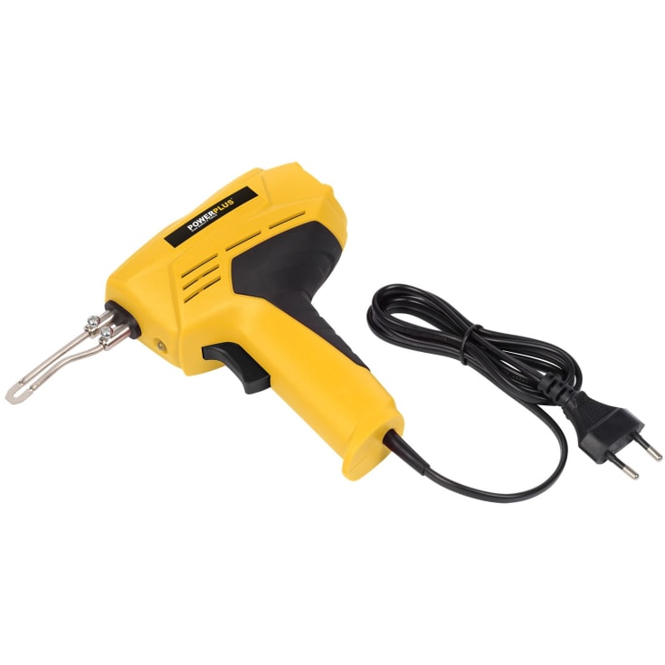 PowerPlus lödpistol med LED-lampa och hållare, 100W