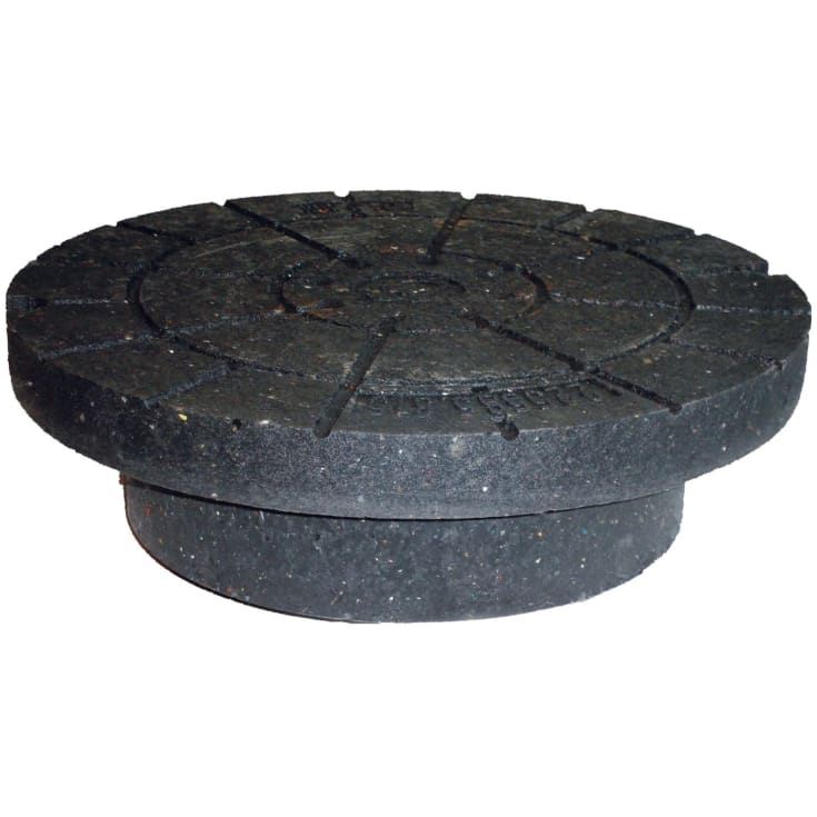 Lauridsen PVC dæksel m. fals til kegle - Ø415mm, maks 1,5ton