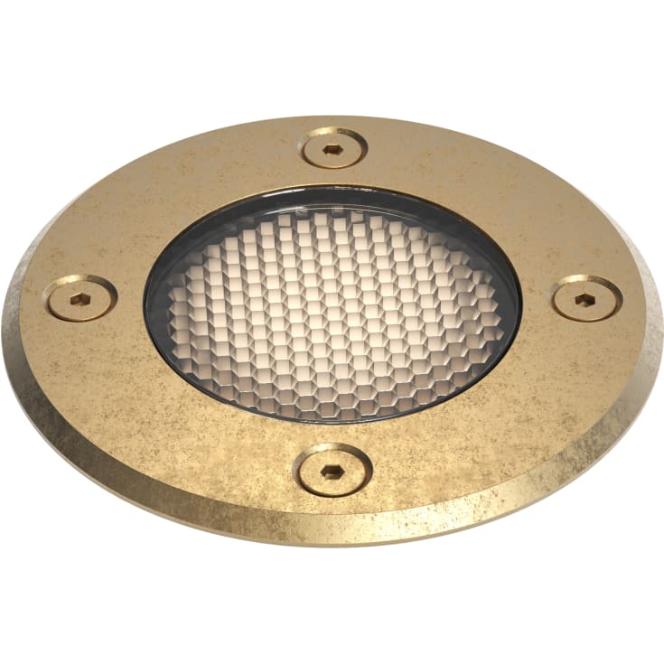Coastal Astro Gramos Round, GU10, massiv messing, IP65
