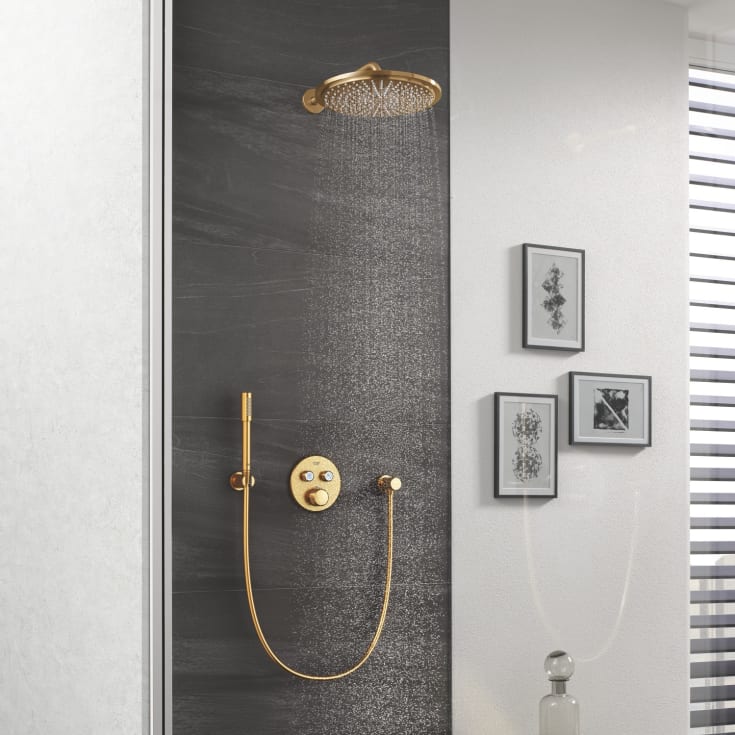 Grohe Grohtherm SmartControl brusearmatur, børstet messing