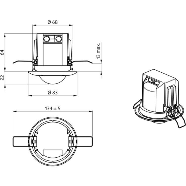 BEG Occulog-1C VOC luftkvalitetssensor