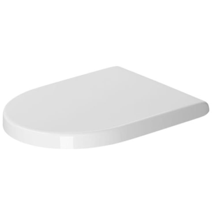 Duravit Starck 3 toiletbræt, soft close, aftagelig, hvid