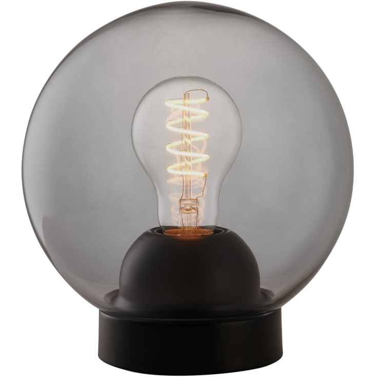 Halo Design Bubbles bordslampa, rökfärgad
