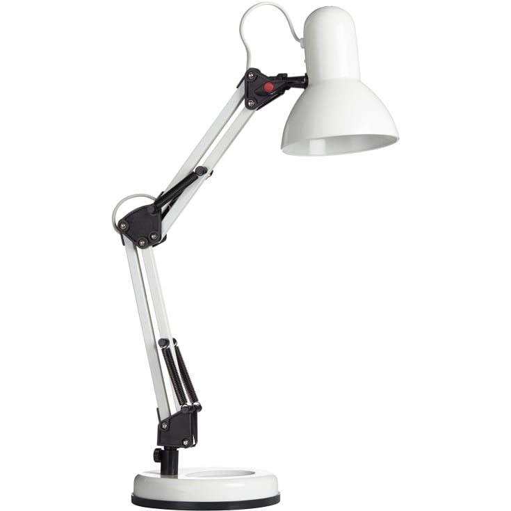 Arkitektlampe ALBA, E14, hvid