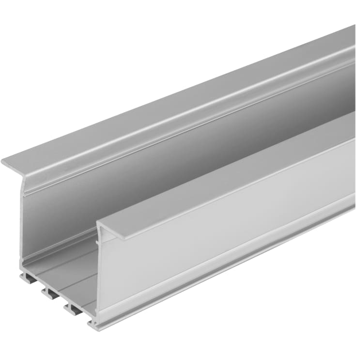 Ledvance bred aluprofil 2, innfelt, 2 meter