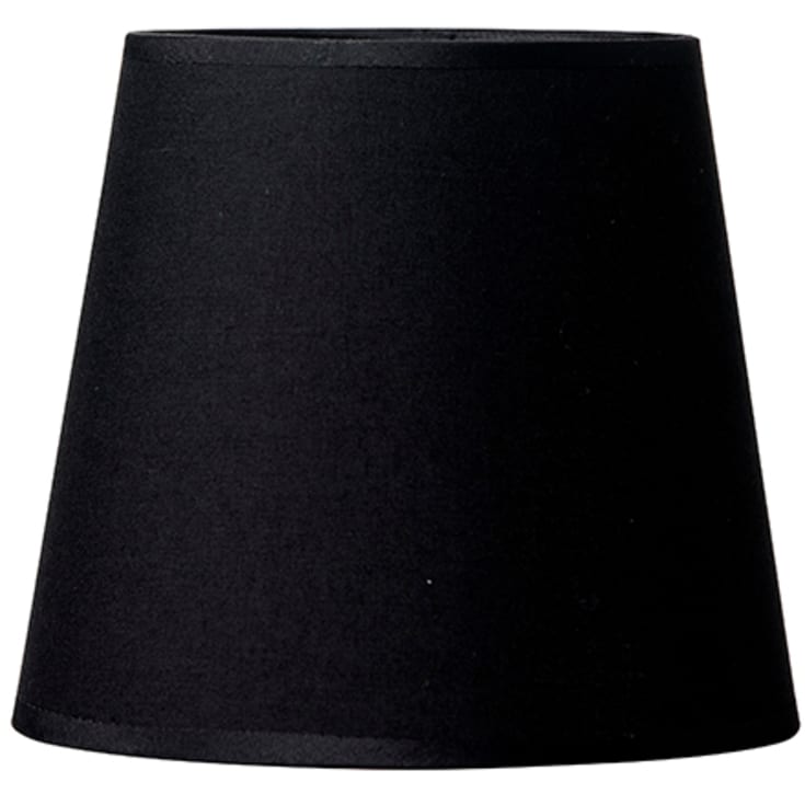 Lampeskærm Emma Domus højde 13,5 cm sort / kobber