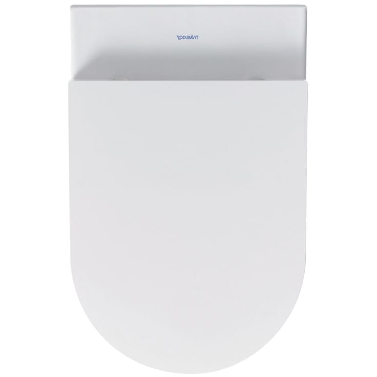 Duravit Me By Stark vägghängd toalett, utan spolkant, rengöringsvänlig, matt vit