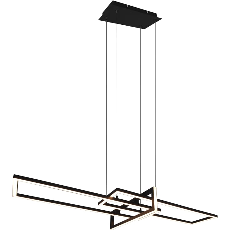 Trio Lighting Salinas pendellampa, svart