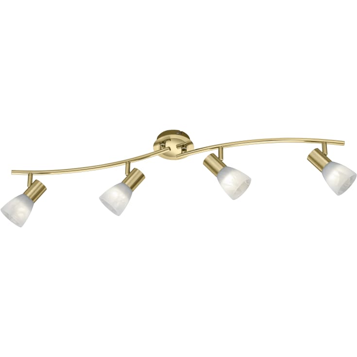 Trio Lighting Levisto takspotlight, 4 spotlights