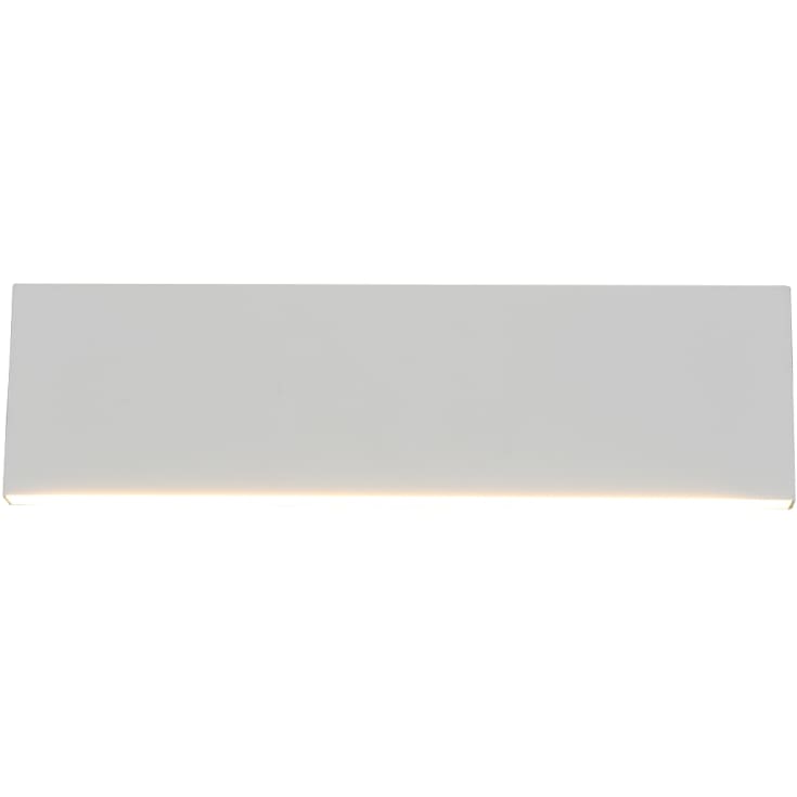 Trio Lighting Concha vägglampa, vit, 28 cm