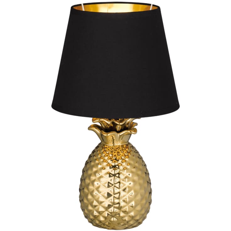 Trio Lighting Pineapple barnlampa, guld, 35 cm