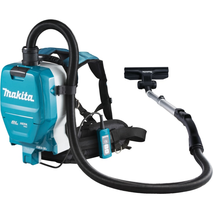 Makita rygstøvsuger DVC261ZX11 til 2x18 V, solo