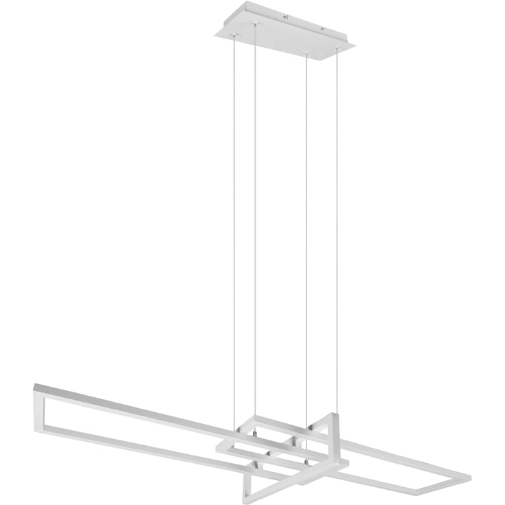 Trio Lighting Salinas pendellampa, vit