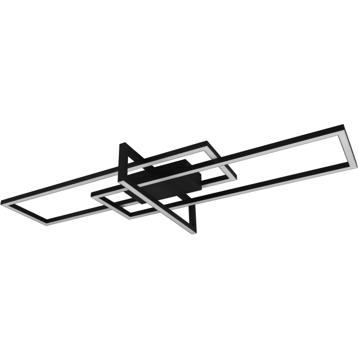 Trio Lighting Salinas loftlampe, sort