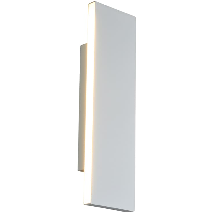 Trio Lighting Concha væglampe, hvid, 28 cm