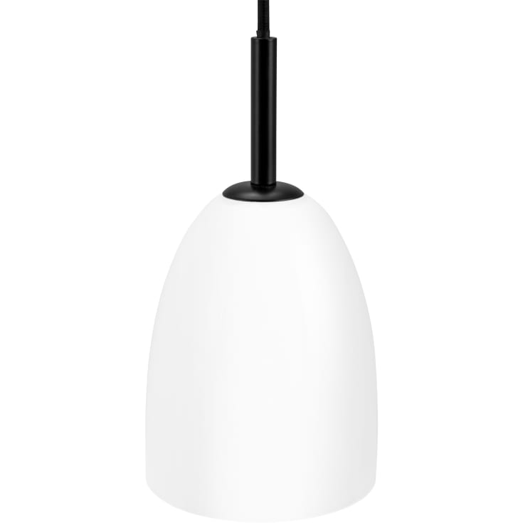 Dyberg Larsen Jazz pendellampa, svart, Ø12 cm
