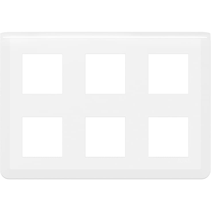 Mosaikkramme horisontal 2x3x2M hvit