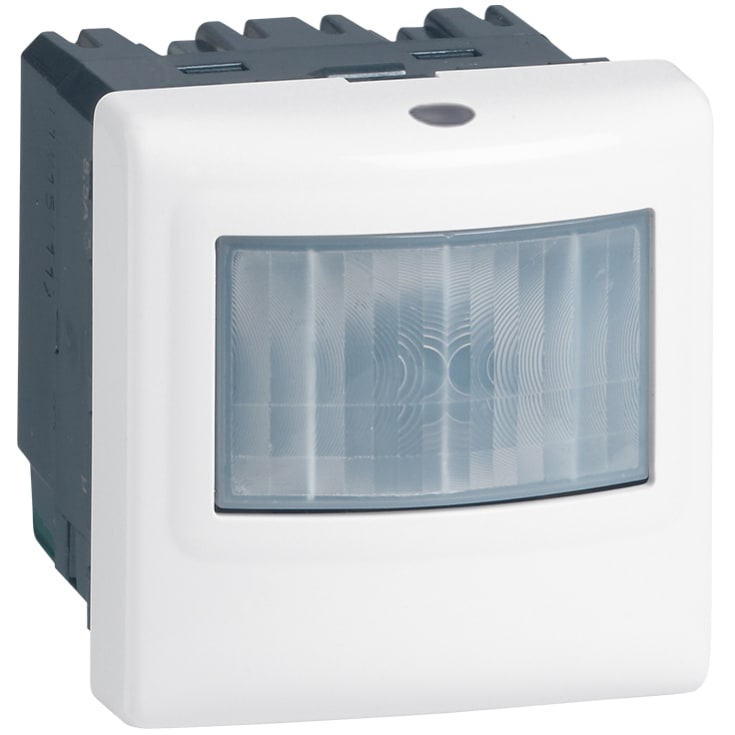 Mosaikk PIR-sensor 2000W 5 sek - 30 min med null 2M hvit